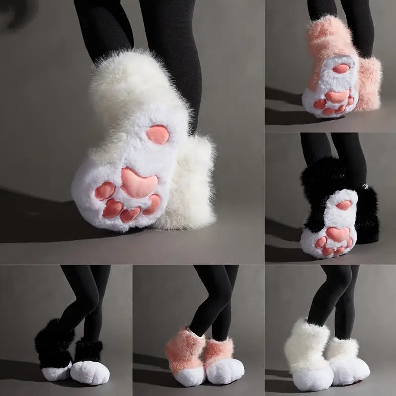 comfortable claw slippers, super soft plush anti-slip one- pedal, funny claw design, with drawstring at the shoe opening to adjust the tightness, warm and breathable indoor shoes, role-playing and parties in weather. - toys & games - Temu