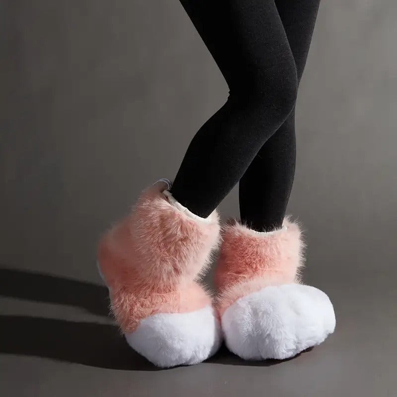 comfortable claw slippers, super soft plush anti-slip one- pedal, funny claw design, with drawstring at the shoe opening to adjust the tightness, warm and breathable indoor shoes, role-playing and parties in weather. - toys & games - Temu